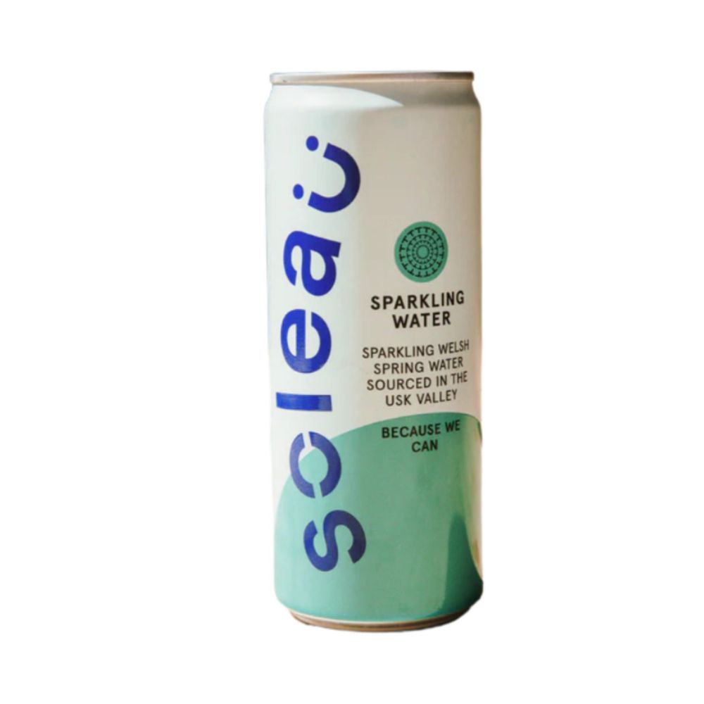 Soleau 330ml Sparkling Water Cans