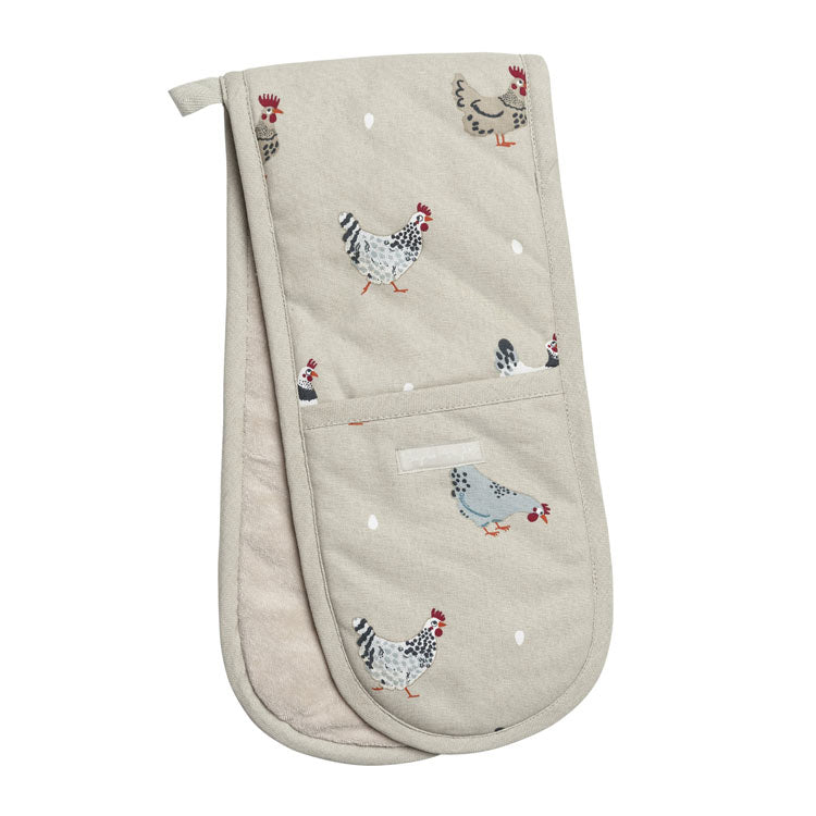 Sophie Allport Lay A Little Egg Double Oven Glove - Old Railway Line Garden Centre