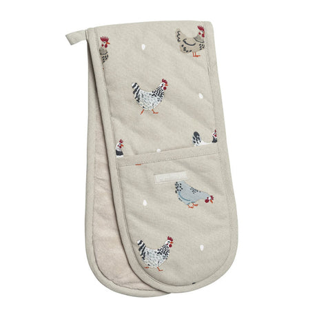 Sophie Allport Lay A Little Egg Double Oven Glove - Old Railway Line Garden Centre