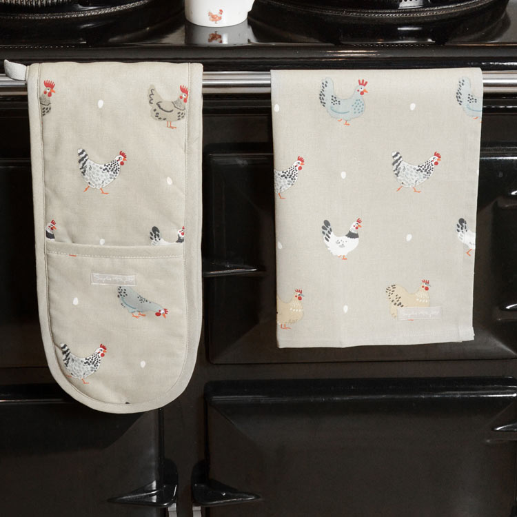 Sophie Allport Lay A Little Egg Double Oven Glove - Old Railway Line Garden Centre