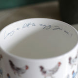 Sophie Allport Lay A Little Egg For Me Mug - Large - Old Railway Line Garden Centre