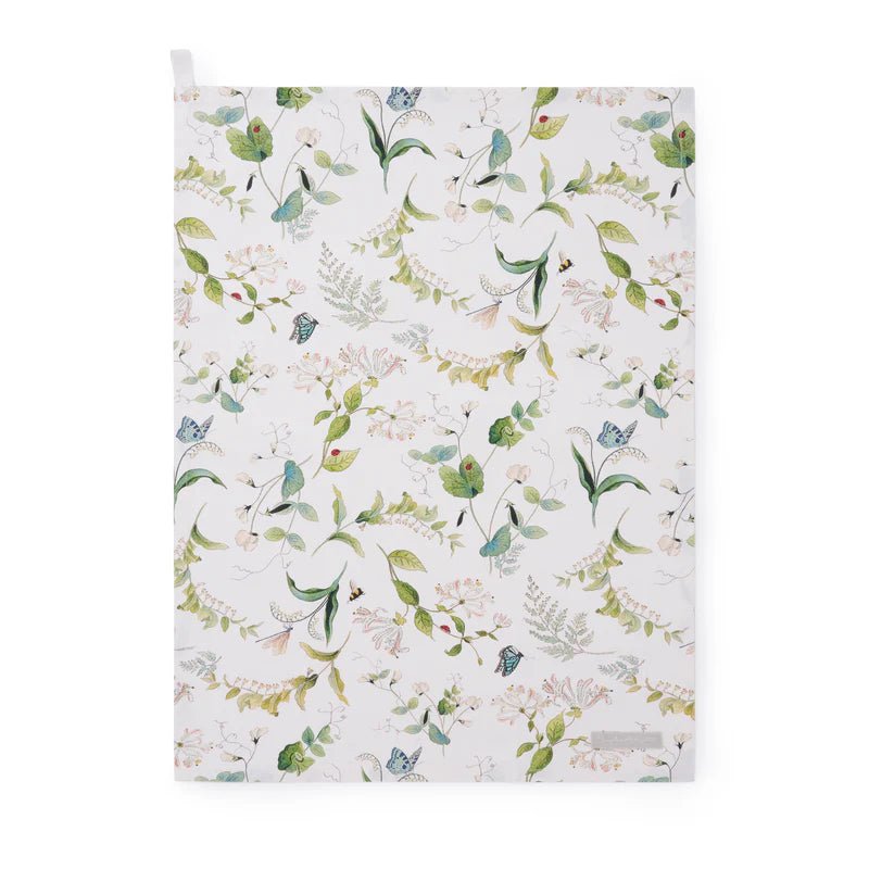 Sophie Allport Wild Floral Tea Towel - Old Railway Line Garden Centre
