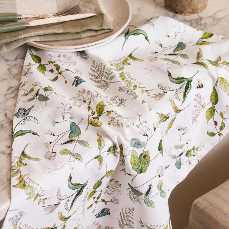 Sophie Allport Wild Floral Tea Towel - Old Railway Line Garden Centre