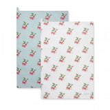 Sophie Alport Strawberries Blue & White Tea Towel (Set of 2) - Old Railway Line Garden Centre
