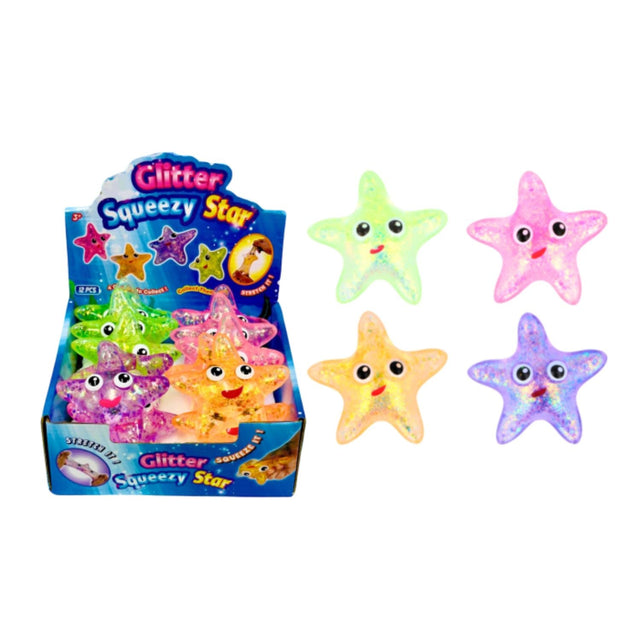 Squeezy Starfish (Assorted) - Old Railway Line Garden Centre