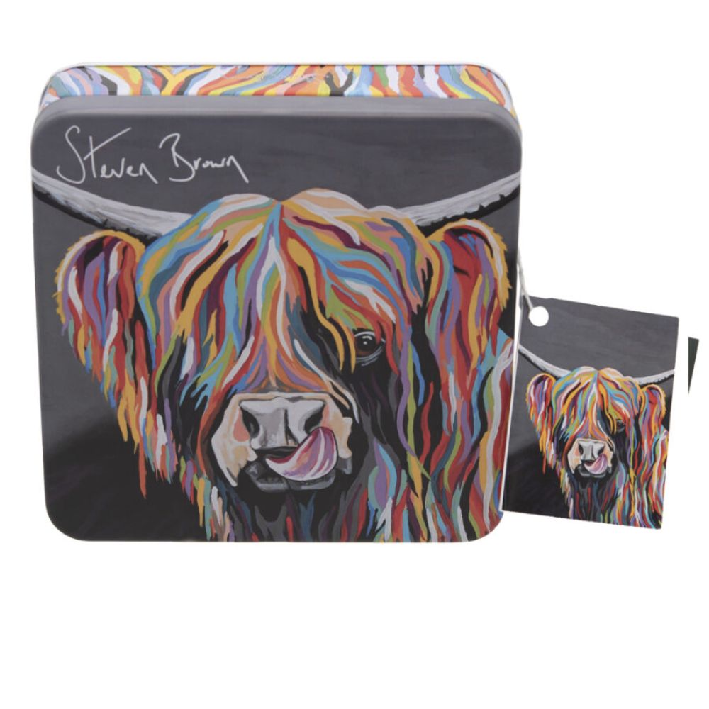 Steven Brown 200g Heather McCoo Tin with Vanilla Fudge