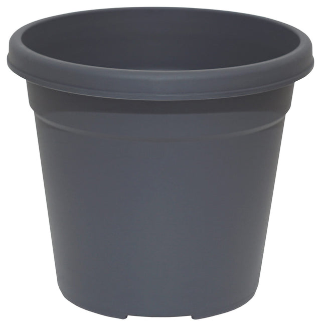 Stewarts 22cm Anthracite Oasis Flower Pot - Old Railway Line Garden Centre