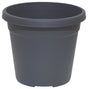 Stewarts 27cm Anthracite Oasis Flower Pot - Old Railway Line Garden Centre
