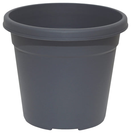 Stewarts 37.4cm Anthracite Oasis Flower Pot - Old Railway Line Garden Centre