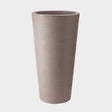 Stewarts 40cm Varese Tall Vase Alpine - Grey - Old Railway Line Garden Centre
