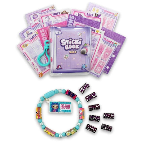 Sticki Rolls Sticki Book & Sticker Bracelet Kit (Series 2) - Old Railway Line Garden Centre