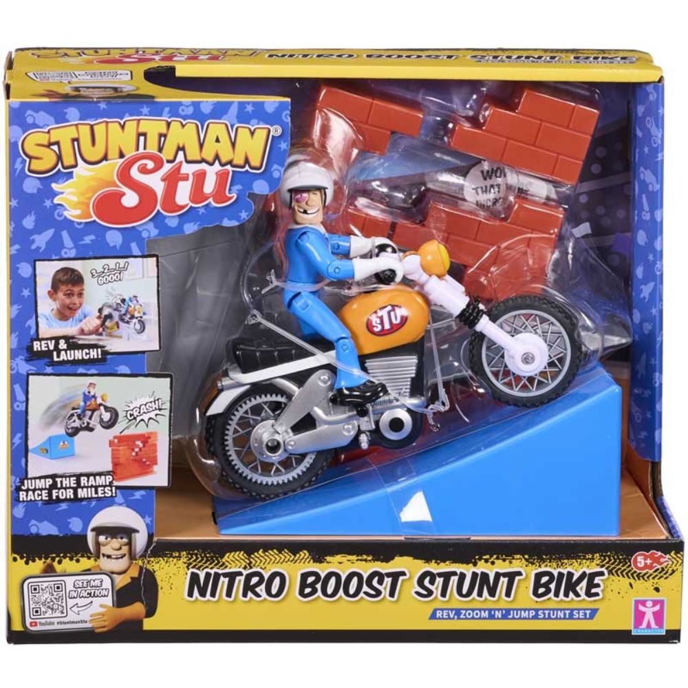 Stuntman Stu Nitro Boost Stunt Bike