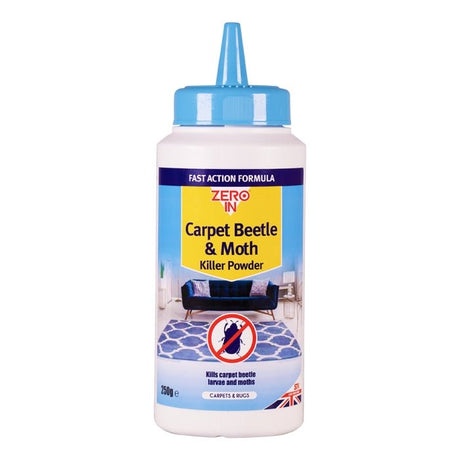 STV Zero In 250g Carpet Beetle & Moth Killer - Old Railway Line Garden Centre
