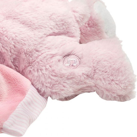 Suki Baby Pink Hug-a-Boo Musical Sleeping Bear