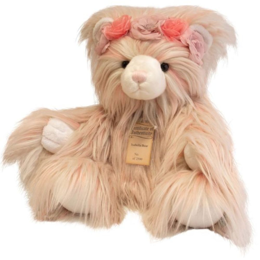 Suki Gifts Silver Tag 'Isabella' Collectable Teddy Bear
