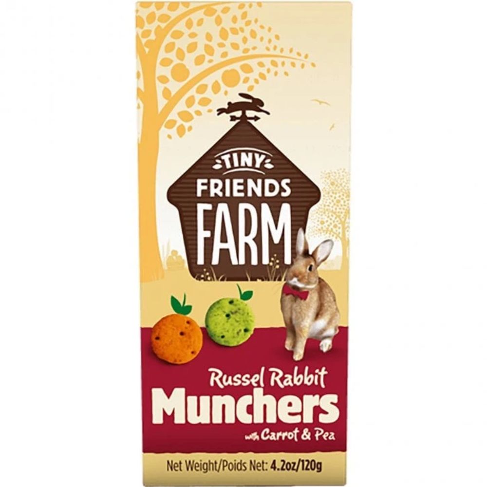 Supreme 80g Crunchers Russel's Rabbit Carrot & Leek