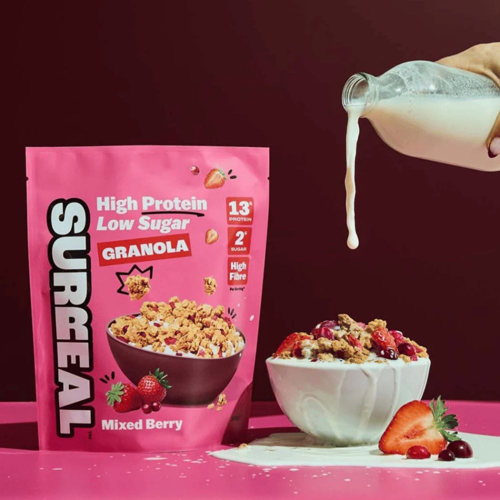 Surreal 300g Protein Mixed Berry Granola