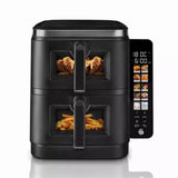 Swan 11L Black Duo Layer Air Fryer - Old Railway Line Garden Centre