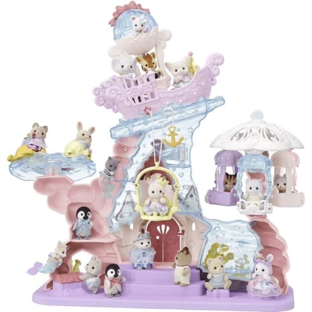 Sylvanian Families Baby Mermaid Castle - Old Railway Line Garden Centre