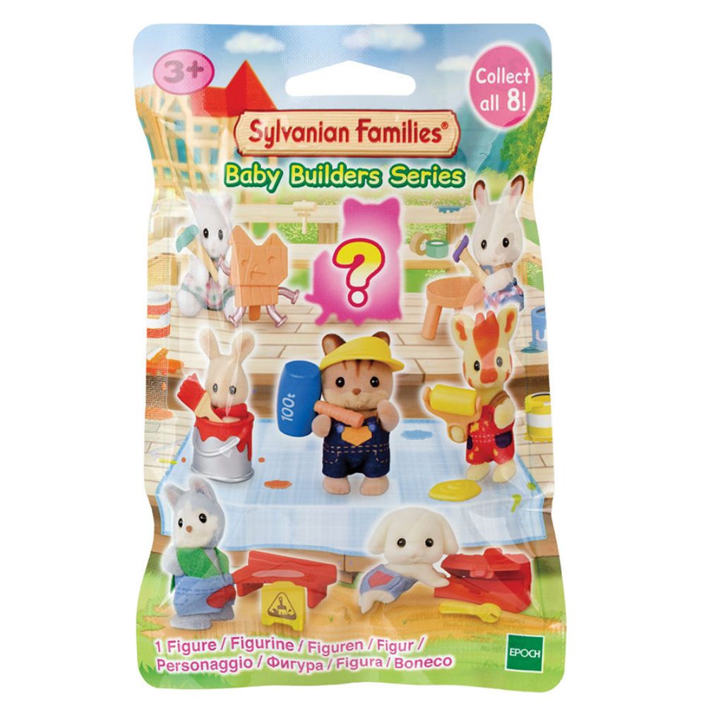 Sylvanian Families Blind Bag Baby Builders Series - Old Railway Line Garden Centre