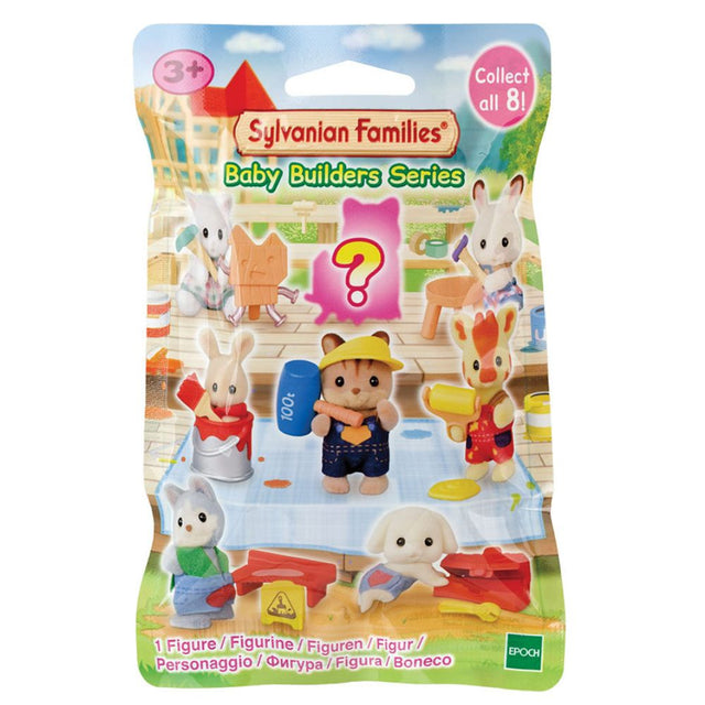 Sylvanian Families Blind Bag Baby Builders Series - Old Railway Line Garden Centre