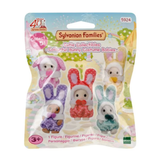 Sylvanian Families Cutie Collectibles - Colourful Bunny Costume Babies