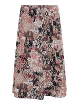 TIGI 14/16 Chocolate Chip Tiled Print Skirt - T25-10E
