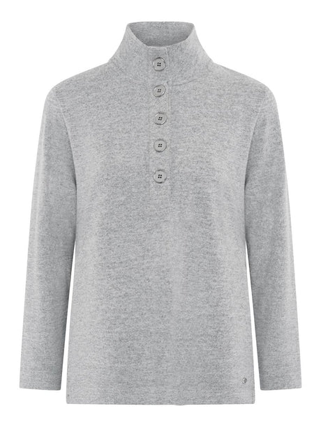 TIGI 18/20 Mint Green Funnel Neck Top - T25-13A