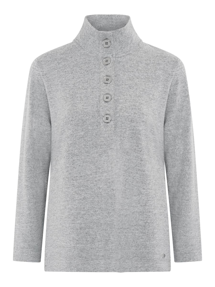 TIGI 10/12 Mint Green Funnel Neck Top - T25-13A