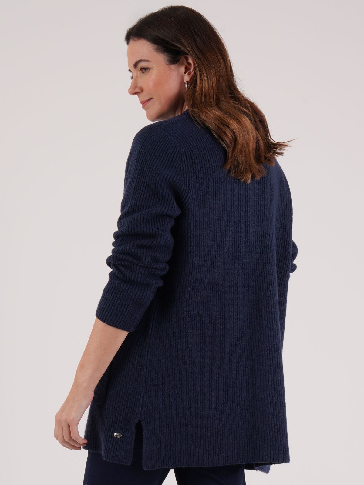 TIGI 14/16 Indigo Long Line Cardigan - T25-16A