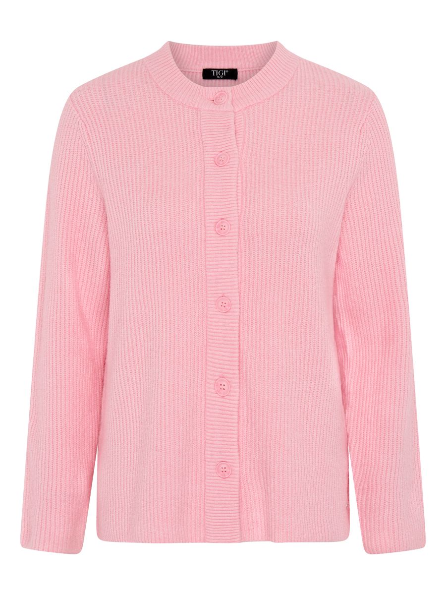 TIGI 14/16 Dusty Pink Knit Button Cardigan - T25-16D