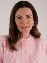 TIGI 14/16 Dusty Pink Knit Button Cardigan - T25-16D