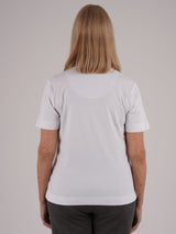 TIGI 18/20 White All Over Leaf Embroidery Top - T25-31A