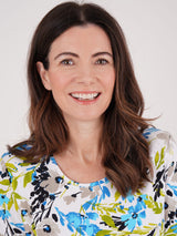 TIGI 10/12 Green Bouquet Floral Print Dress - T25-34E