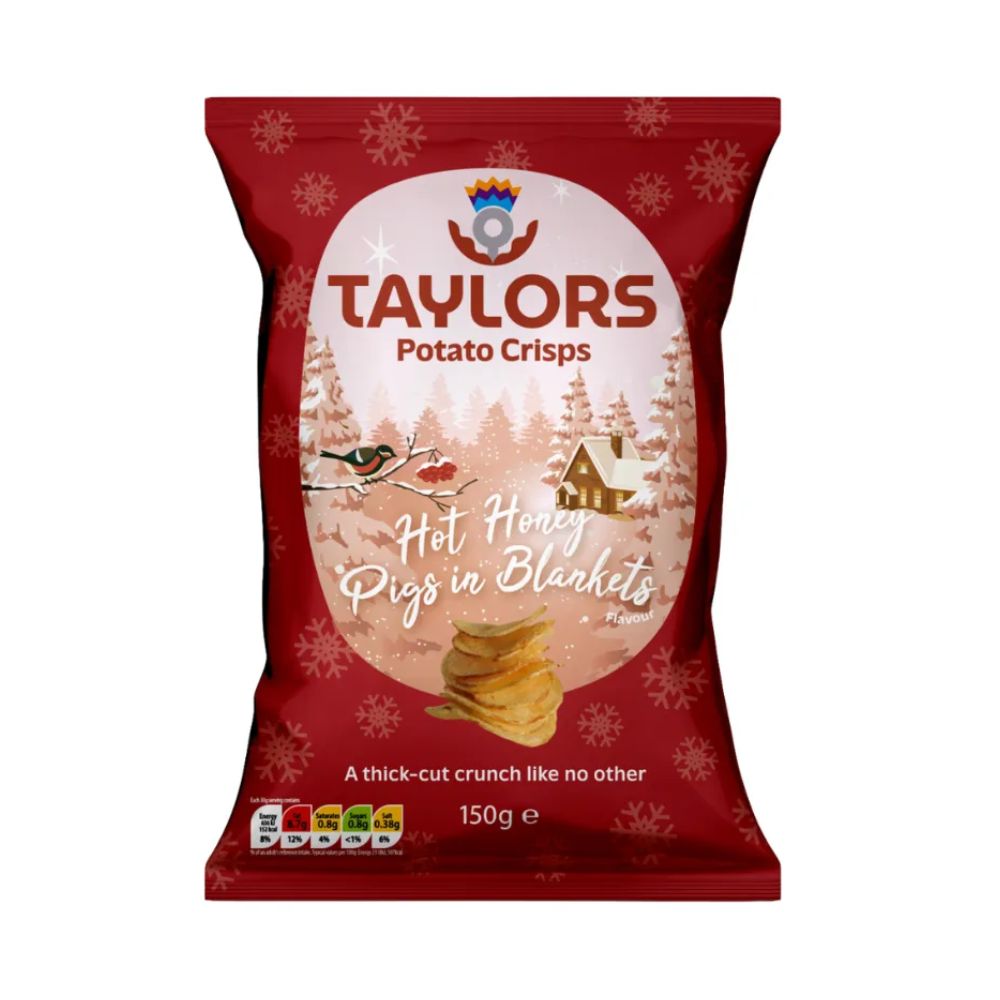 Taylors 150g Hot Honey Pigs in Blankets Crisps