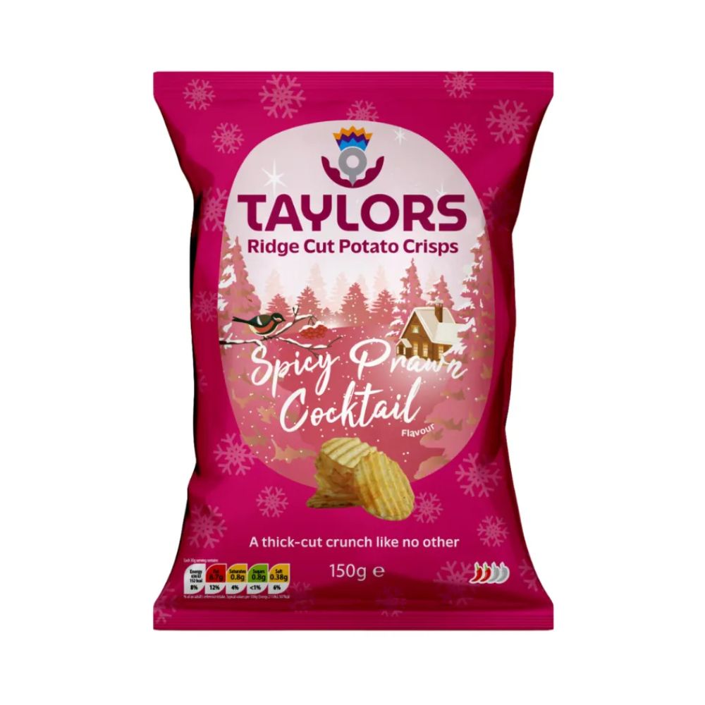 Taylors 150g Spicy Prawn Cocktail Crisps