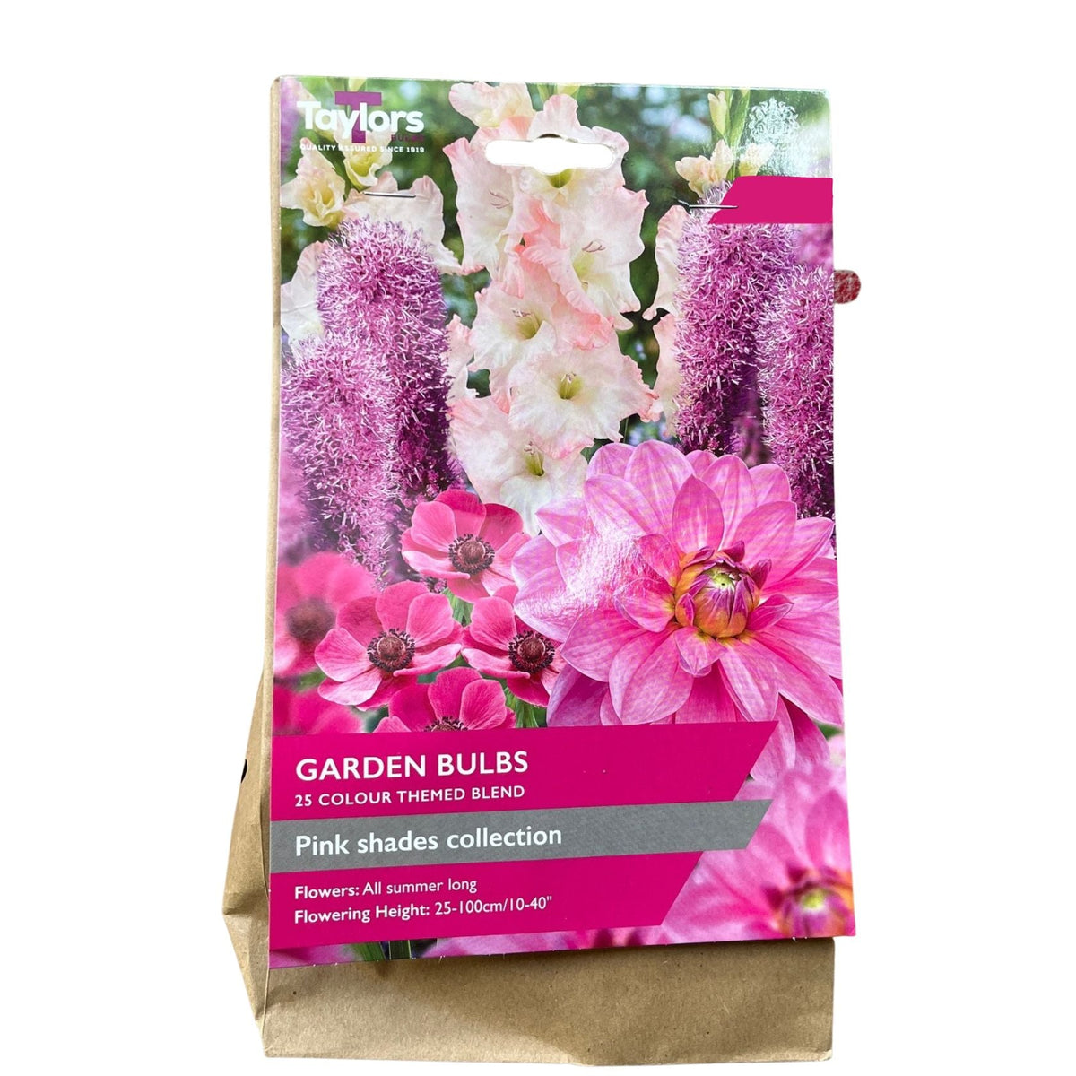 Taylors 25 Pink Shade Collections Garden Bulbs - Old Railway Line Garden Centre