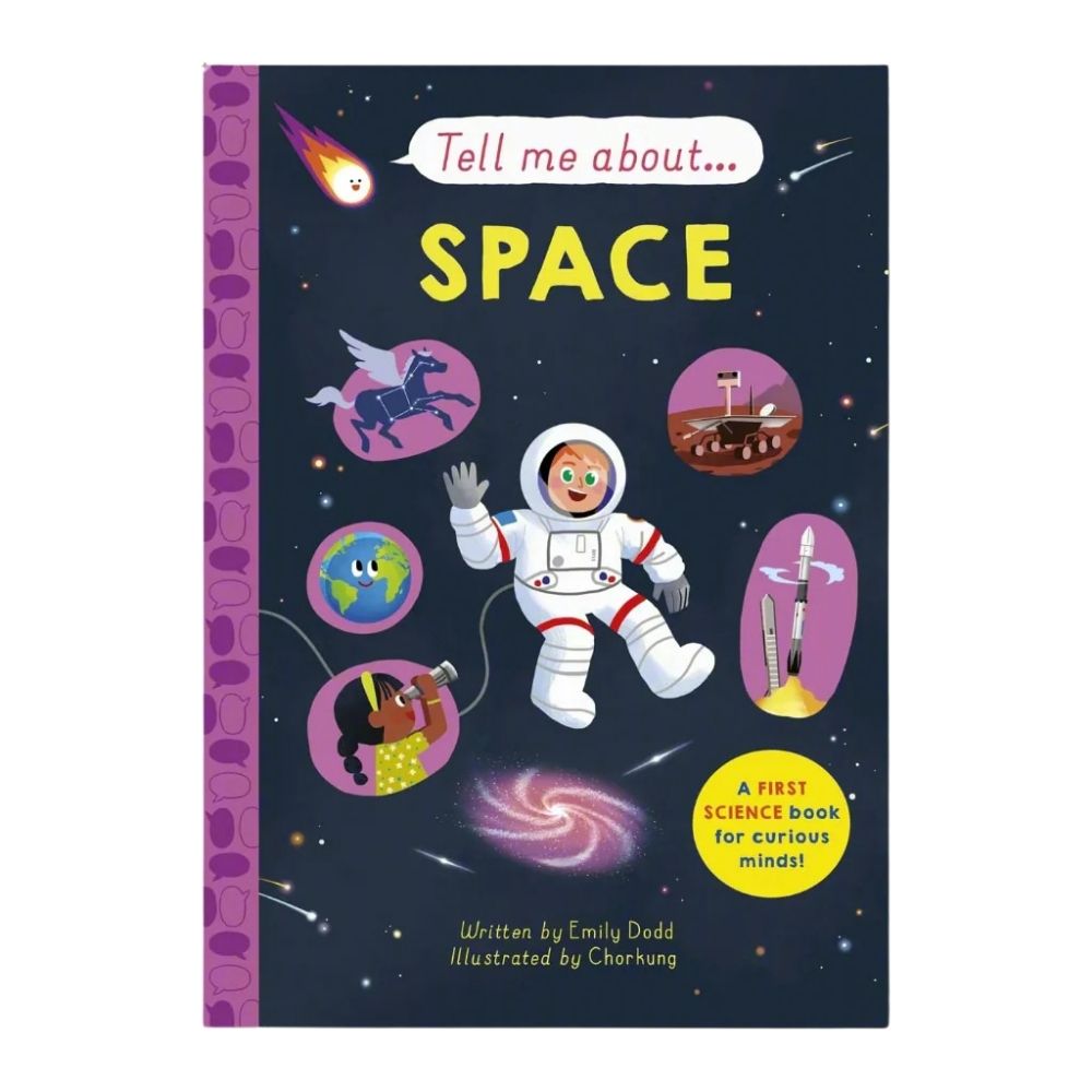 Tell Me About... Space Book by Emily Dodd
