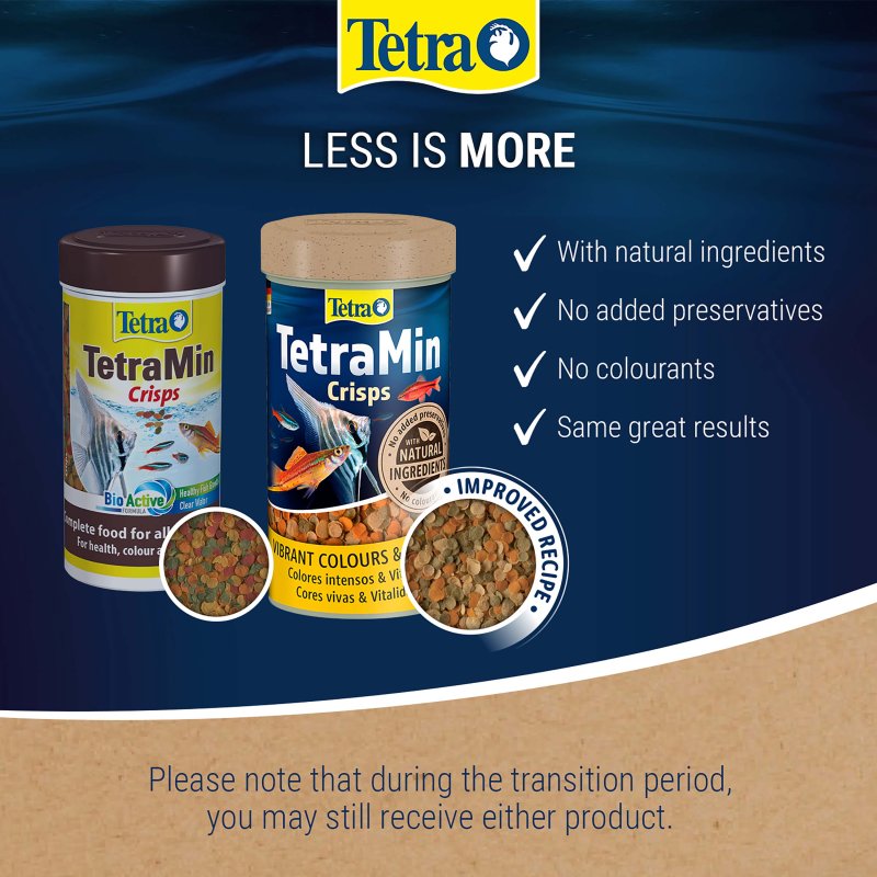 Tetra 250ml TetraMin Crisps