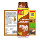 The Big Cheese 450g Cat & Dog Repellent Scatter Granules - Old Railway Line Garden Centre