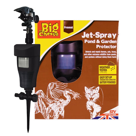 The Big Cheese Jet - Spray Pond & Garden Protector - Old Railway Line Garden Centre
