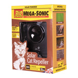 The Big Cheese Mega - Sonic Solar Cat Repeller - Old Railway Line Garden Centre