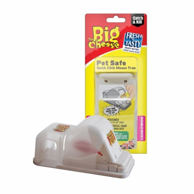 The Big Cheese Pet Safe Quick Click Mouse Trap - Old Railway Line Garden Centre