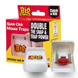The Big Cheese Quick Click Mouse Traps (Pack of 2)