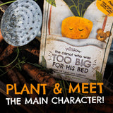 The Carrot Who Was Too Big For His Bed Plantable Childrens Book by Thomas Willday