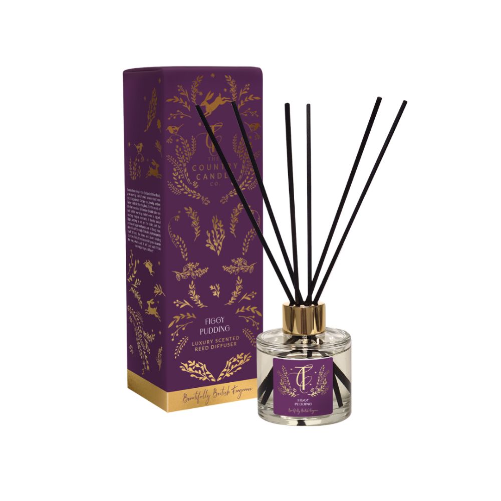 The Country Candle Co 100ml Figgy Pudding Reed Diffuser