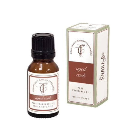 The Country Candle Co - Coast & Country Aged Cask 15ml Alcohol Free Pure Fragrance Oil - Old Railway Line Garden Centre