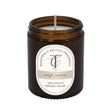 The Country Candle Co - Coast & Country Crisp Cotton 150g Amber Glass Soy Wax Candle - Old Railway Line Garden Centre