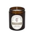 The Country Candle Co - Coast & Country Leather & Oak 150g Amber Glass Soy Wax Candle - Old Railway Line Garden Centre