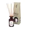 The Country Candle Co - Coast & Country Rose 100ml Amber Glass Natural Reed Diffuser - Old Railway Line Garden Centre